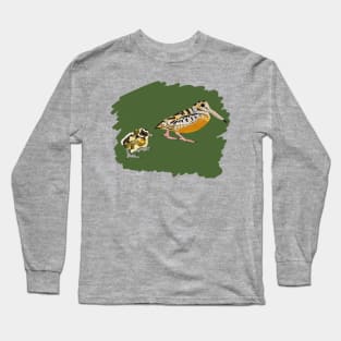 American Woodcock with Baby Chick Long Sleeve T-Shirt